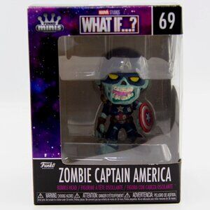 Zombie Captain America Funko Minis Marvel Studios What If Figures (NIB)